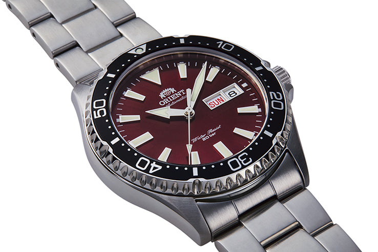 Orient Mako 3 Men's Watch Red Dial RA-AA0003R39B