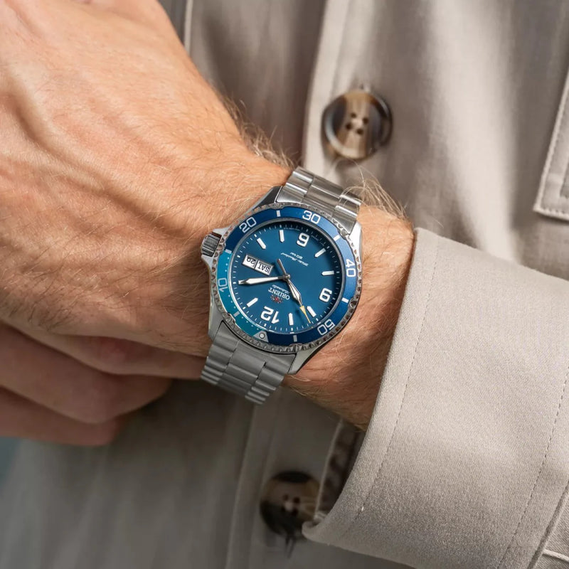 Orient Mako Men's Watch Blue Dial RA-AA0818L