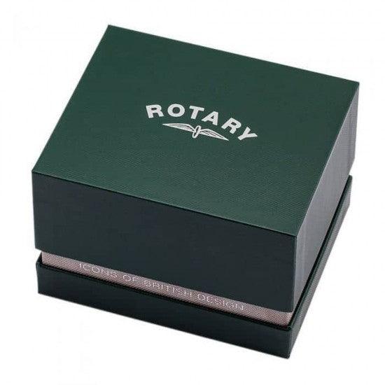 Rotary Cambridge Watch Men's Rose Gold Leather GS05394/16 - WatchStatus Ltd