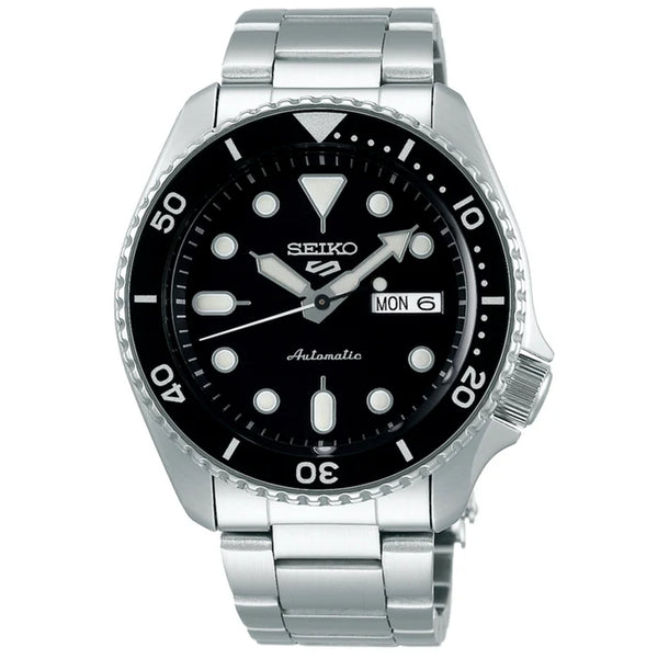 Seiko 5 Sports Men's Watch Black Dial Automatic SRPD55K1