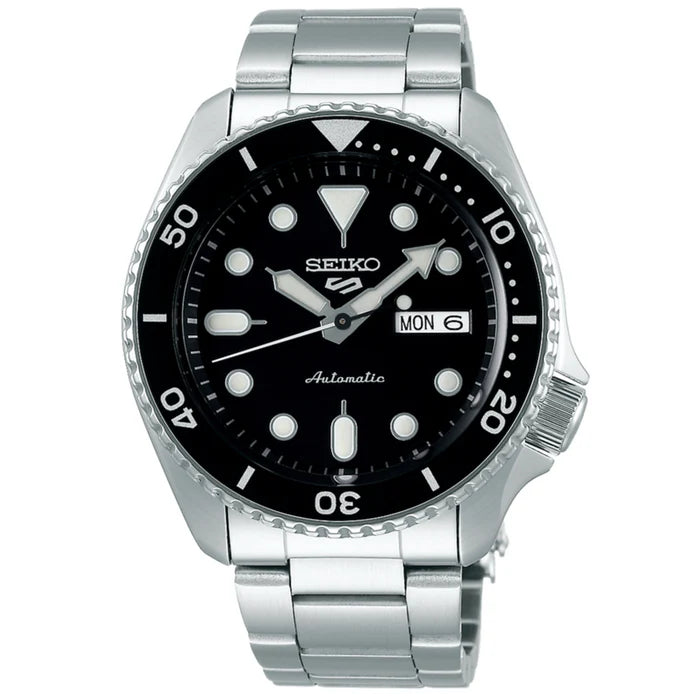 Seiko 5 Sports Men's Watch Black Dial Automatic SRPD55K1