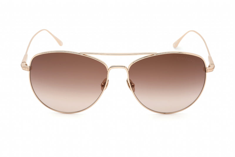 Tom Ford Milla Ladies Sunglasses Gold FT0784 - 28F