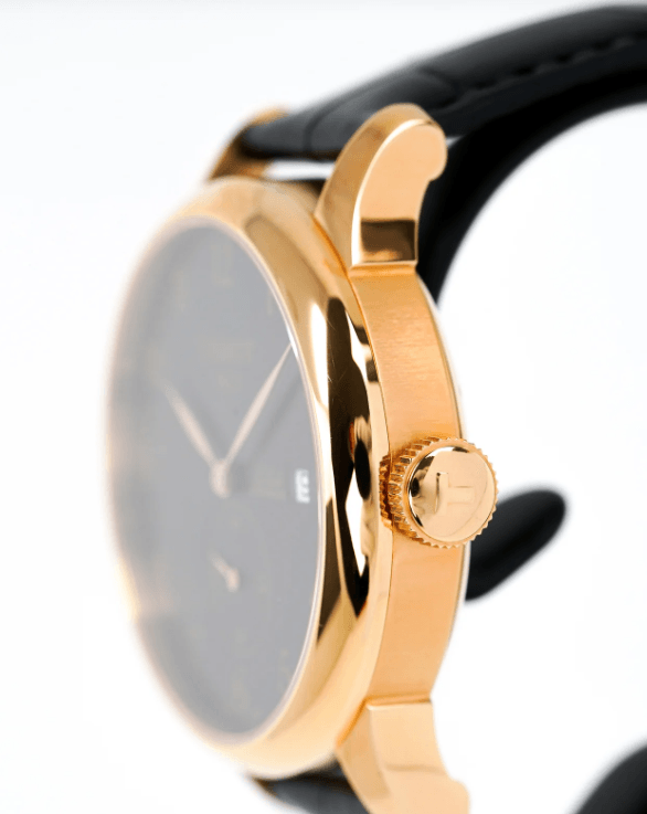 Tissot Le Locle Men's Black Leather Automatic Watch T0064283605200 - WatchStatus Ltd