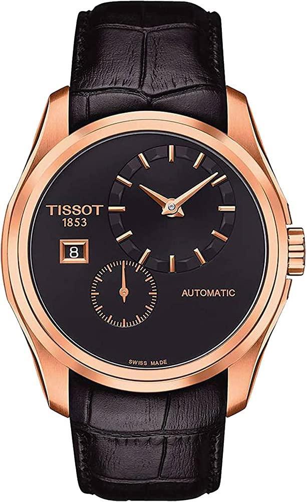 Tissot Couturier Men's Rose Gold Automatic Watch T0354283605100 - WatchStatus Ltd