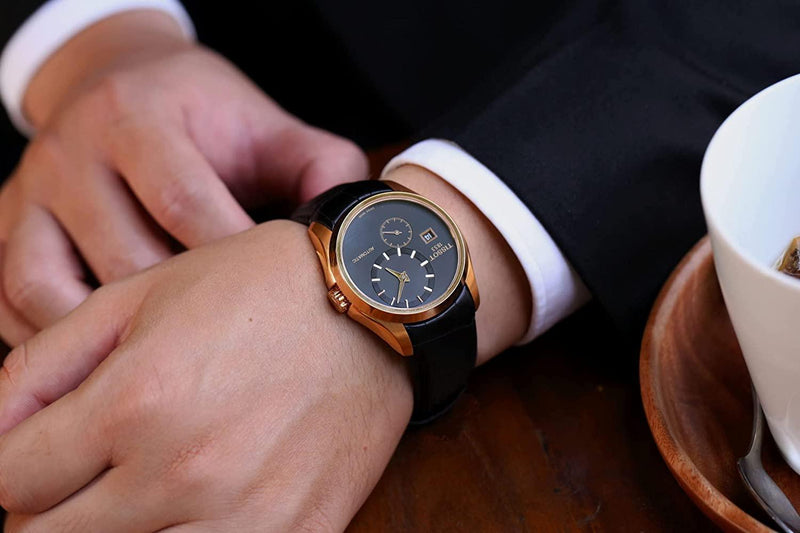 Tissot Couturier Men's Rose Gold Automatic Watch T0354283605100 - WatchStatus Ltd