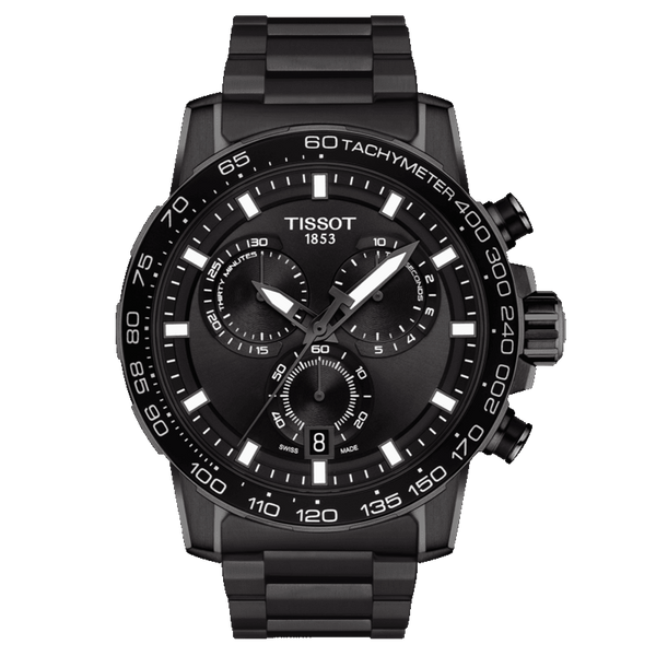 Tissot SuperSport Men's Watch Black Chronograph T1256173305100