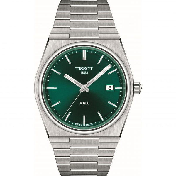 Tissot PRX Men's Green Dial Watch T1374101109100 - WatchStatus Ltd