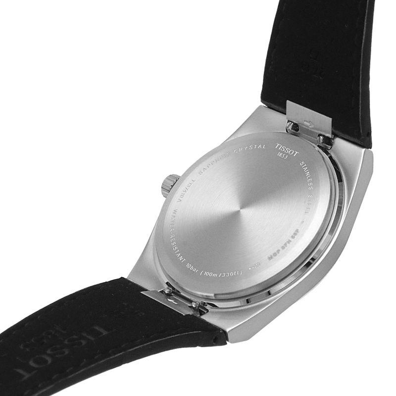 Tissot PRX Men's Blue Leather Watch T1374101604100 - WatchStatus Ltd