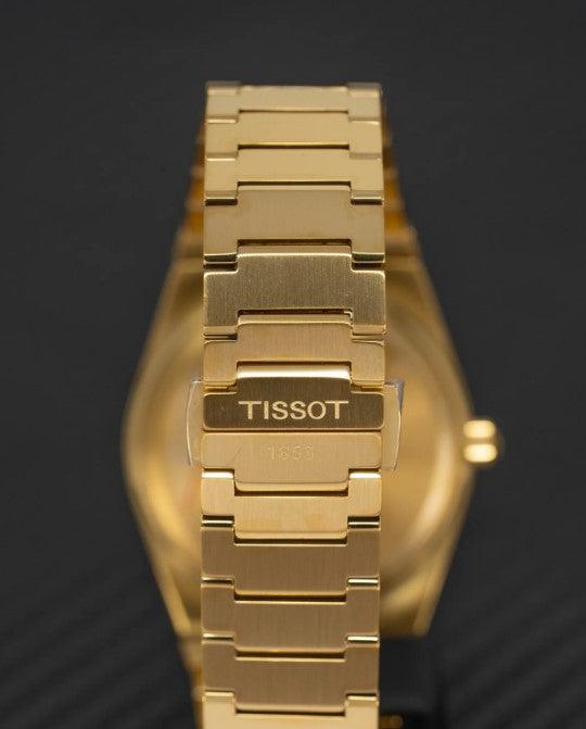 Tissot PRX Men's Gold 40mm Watch T1374103302100 - WatchStatus Ltd