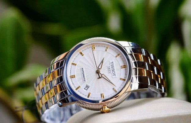 Tissot Ballade III Men's Two Tone Automatic Watch T97248331 - WatchStatus Ltd