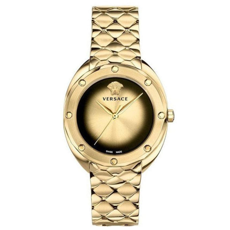 Versace Shadov Ladies Gold Watch VEBM00618 - WatchStatus Ltd