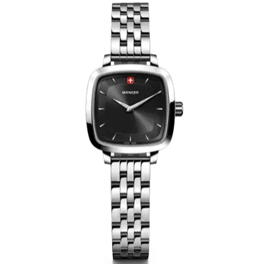 Wenger Vintage Classic Ladies Watch Black Dial 01.1911.102