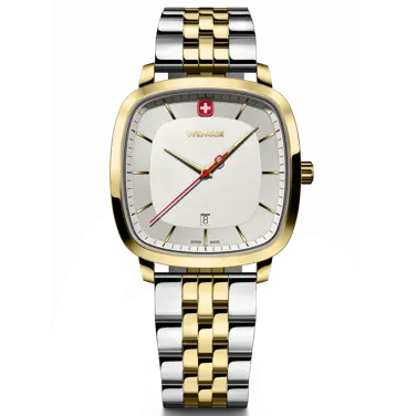 Wenger Vintage Classic Men's Watch Silver Two-Tone 01.1921.104