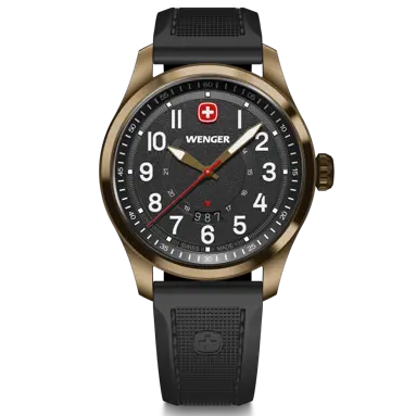 Wenger Terragraph Men's Watch Black Bronze 01.0541.125