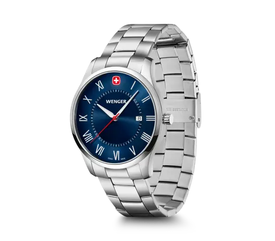 Wenger City Classic Men's Watch Blue 01.1441.137