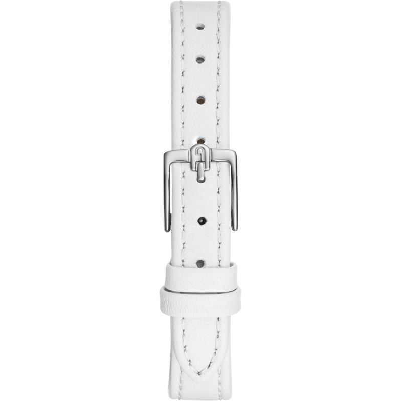 Furla Logo Links Watch Ladies White Leather WW00006001L1