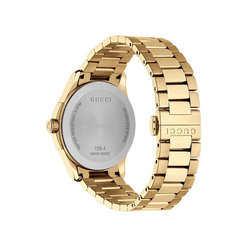 Gucci G-Timeless Men's Gold Watch YA126461 - WatchStatus Ltd
