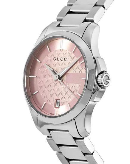 Gucci G-Timeless Ladies Watch Pink Dial YA126524
