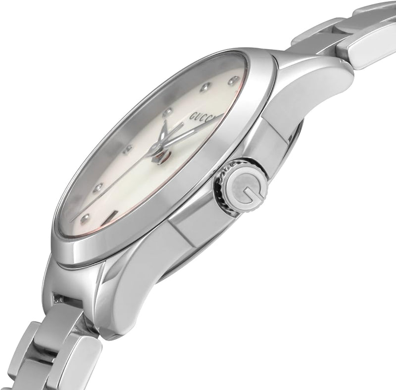 Gucci G-Timeless Ladies Watch Silver YA126542