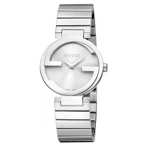 Gucci Interlocking G Watch Ladies Silver YA133503 - WatchStatus Ltd