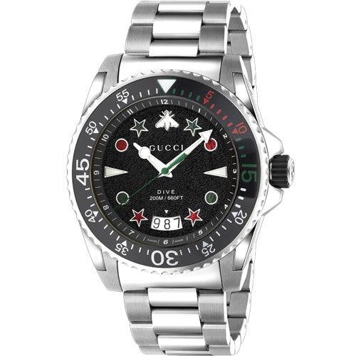 Gucci Dive Men's Watch Black Dial YA136221 - WatchStatus Ltd