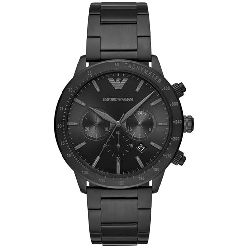 Emporio Armani Mario Men's Watch Black Chronograph AR11242