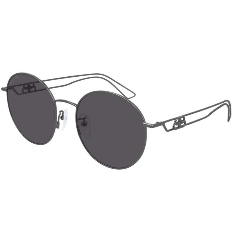 Balenciaga BB0060SK-001 Black Round Sunglasses - WatchStatus Ltd