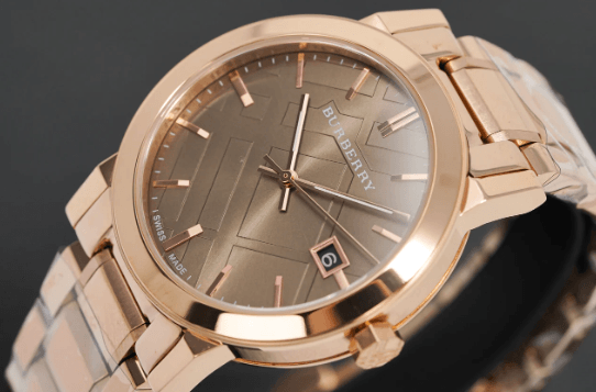 Burberry The City Watch Ladies Rose Gold BU9005 - WatchStatus Ltd