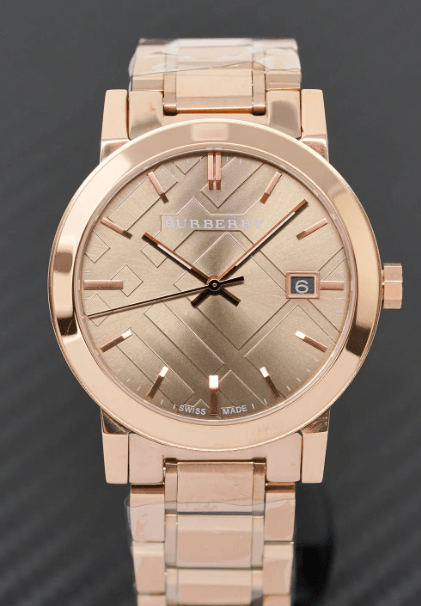 Burberry The City Watch Ladies Rose Gold BU9005 - WatchStatus Ltd