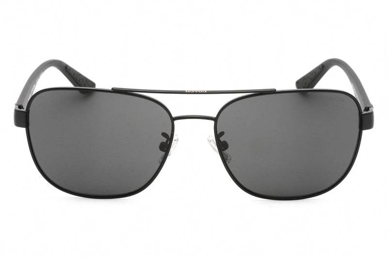 Coach HC7122 Men's Black Rectangular Sunglasses 939087 - WatchStatus Ltd