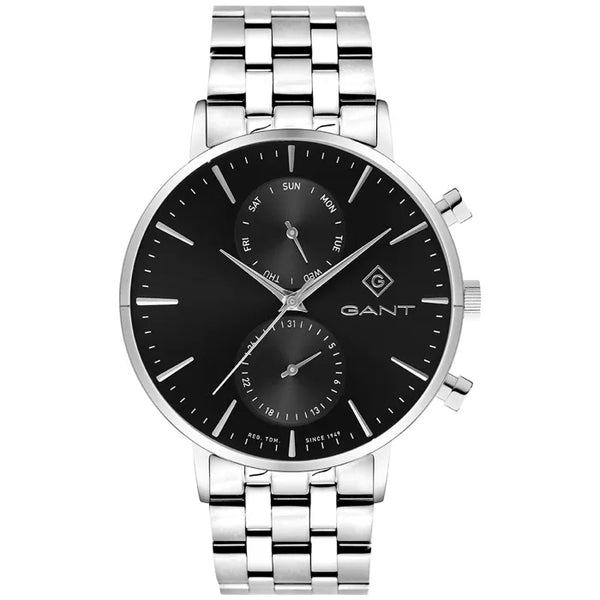GANT Park Hill Day-Date II Men's Watch Black Silver GTG121012