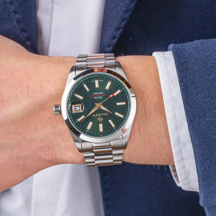GANT Eastham Men's Watch Silver Green Dial GTG161006