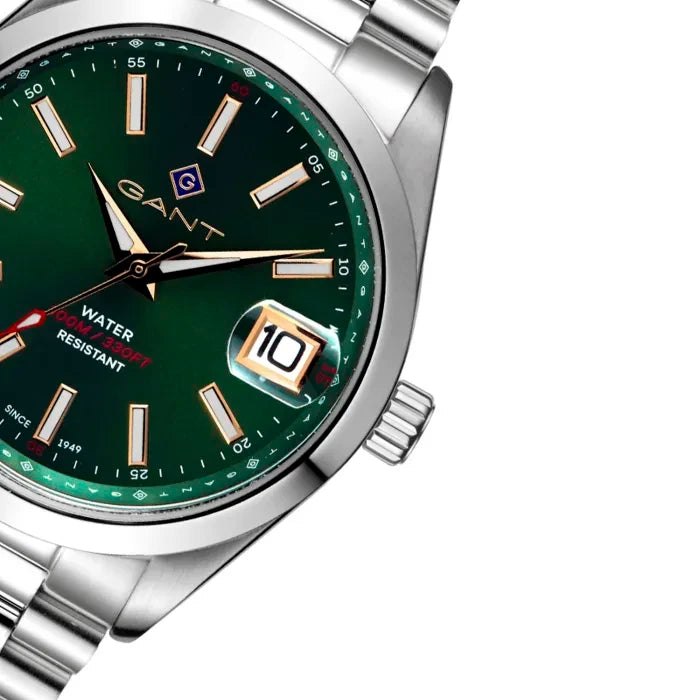GANT Eastham Men's Watch Silver Green Dial GTG161006