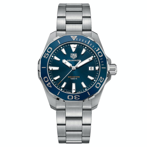 TAG Heuer Aquaracer Men's Watch Blue Dial Diver WAY101C.BA0746