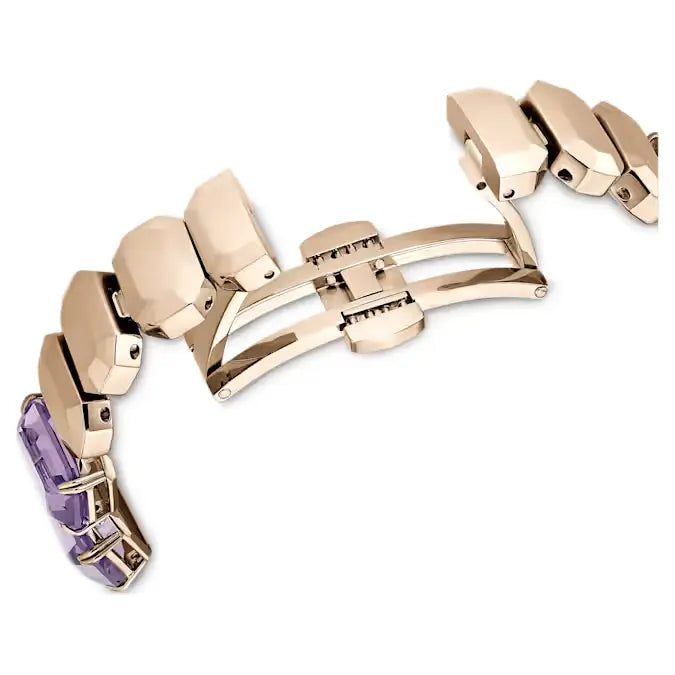 Swarovski Ladies Watch Purple Octagon Cut Crystals 5722364