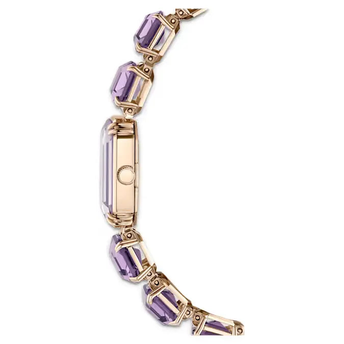 Swarovski Ladies Watch Purple Octagon Cut Crystals 5722364