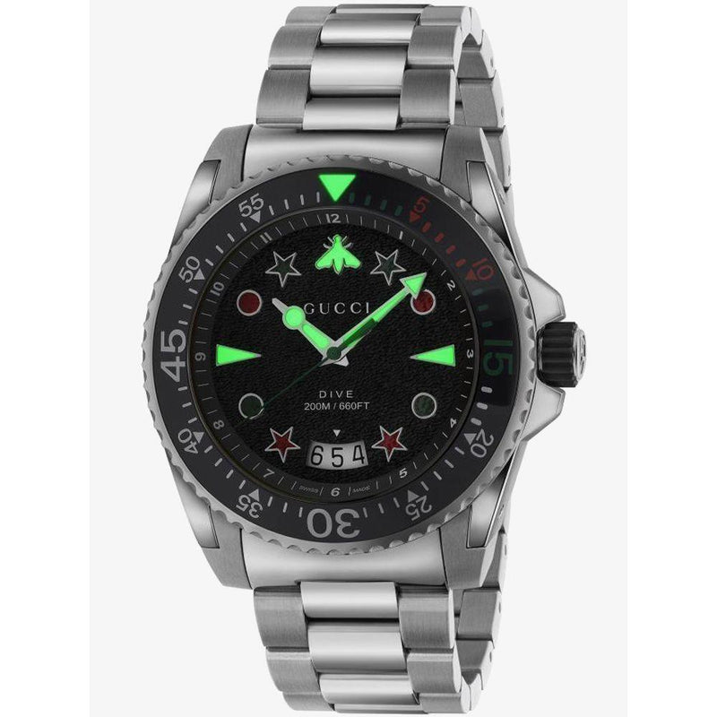 Gucci Dive Men's Watch Black Dial YA136221 - WatchStatus Ltd