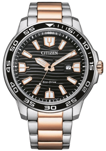Citizen Eco-Drive Watch Men's Two Tone AW1524-84E - WatchStatus Ltd