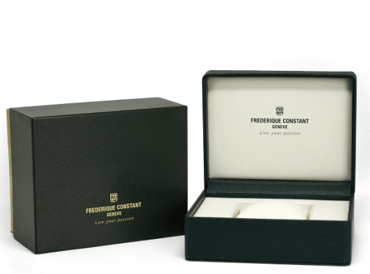 Frederique Constant Horological Men's Black Leather Smart Watch FC-285MC5B6 - WatchStatus Ltd