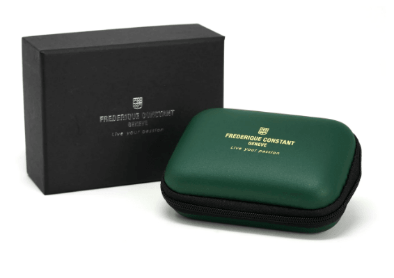Frederique Constant Horological Men's Black Leather Smart Watch FC-282AB5B6 - WatchStatus Ltd