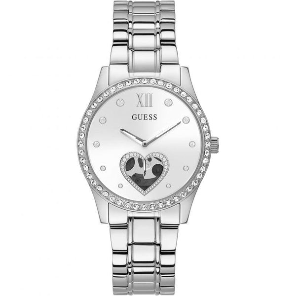 Guess Be Loved Watch Ladies Silver GW0380L1 - WatchStatus Ltd