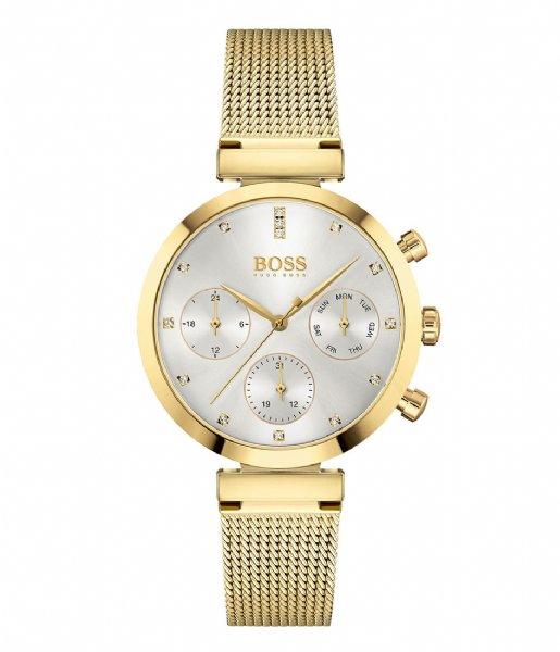 BOSS Flawless Ladies Gold Watch HB1502552 - WatchStatus Ltd