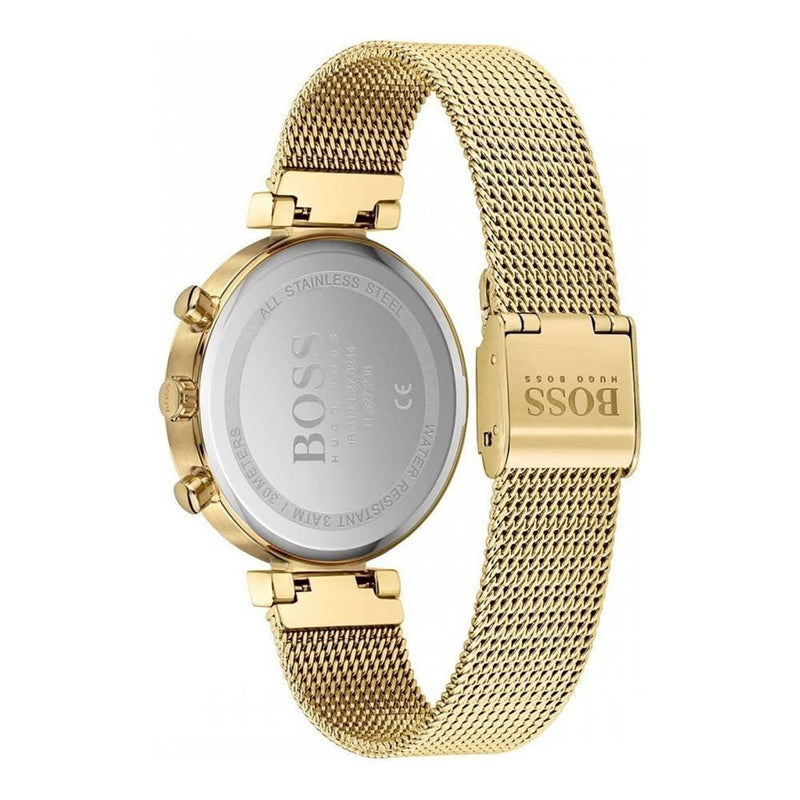 BOSS Flawless Ladies Gold Watch HB1502552 - WatchStatus Ltd