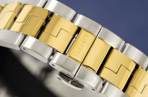 Versace Hellenyium GMT Men s Two Tone Watch V11060017