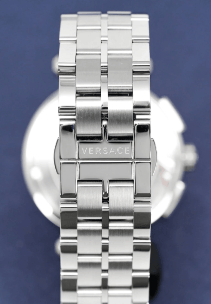 Versace Aion Men's Silver Chronograph Watch VE1D00319 - WatchStatus Ltd