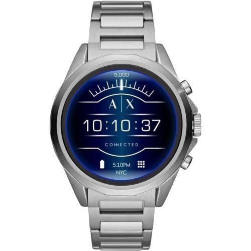 Armani Exchange Connected AXT2000 Men’s Silver Stainless Steel Multi-Function Smart Watch