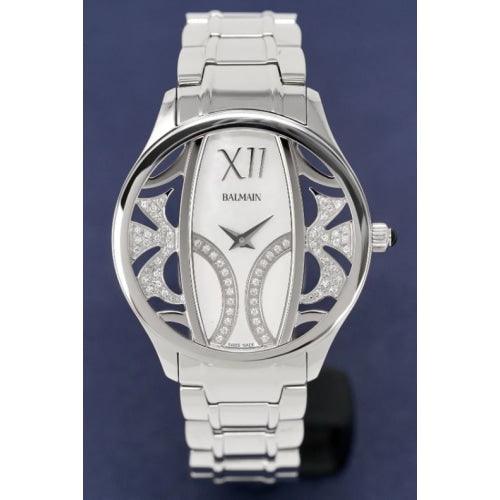 Balmain Balmazing Ladies Mother-of-Pearl Diamond Watch B14713382 - Watches