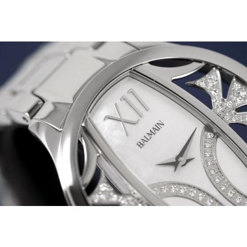 Balmain Balmazing Ladies Mother-of-Pearl Diamond Watch B14713382 - Watches