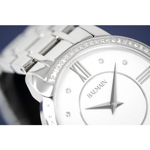 Balmain Ladies Tilia Watch Steel Diamonds B38553312 - Watches & Crystals