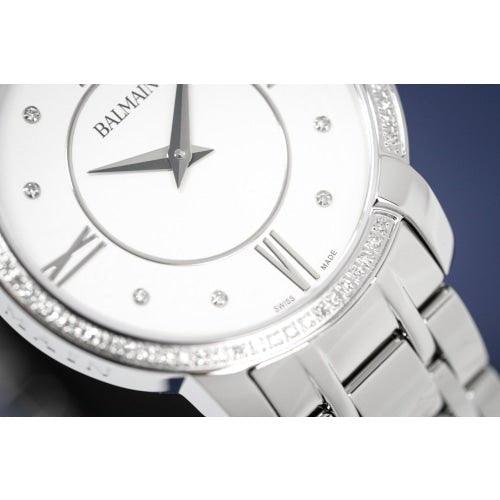 Balmain Ladies Tilia Watch Steel Diamonds B38553312 - Watches & Crystals